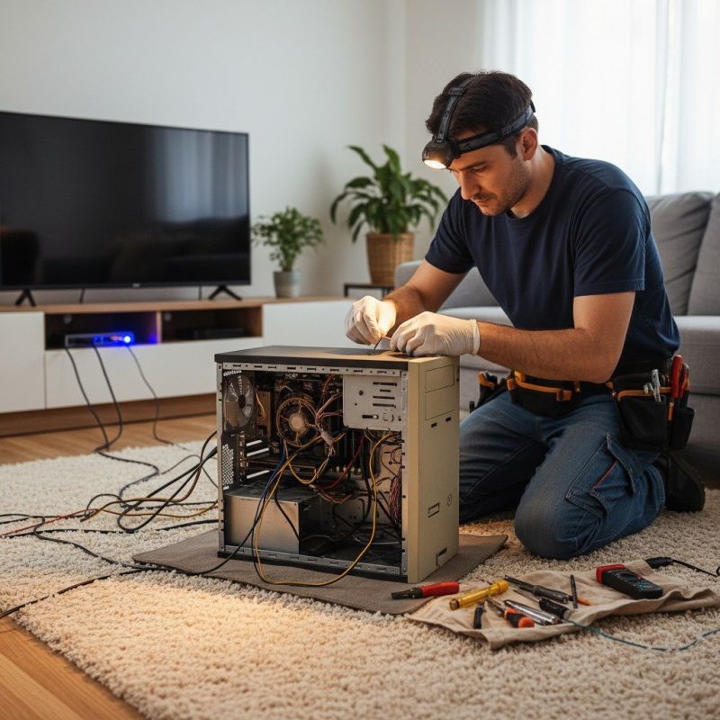 Local Computer Monitor Repair pros at work